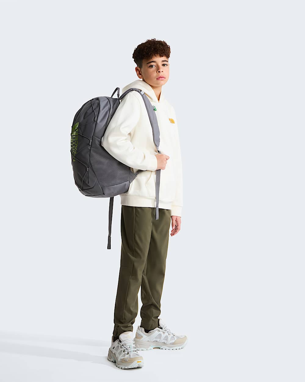 Jesterrugzak voor tieners TNF Smoked PearlSport Moss ALT6