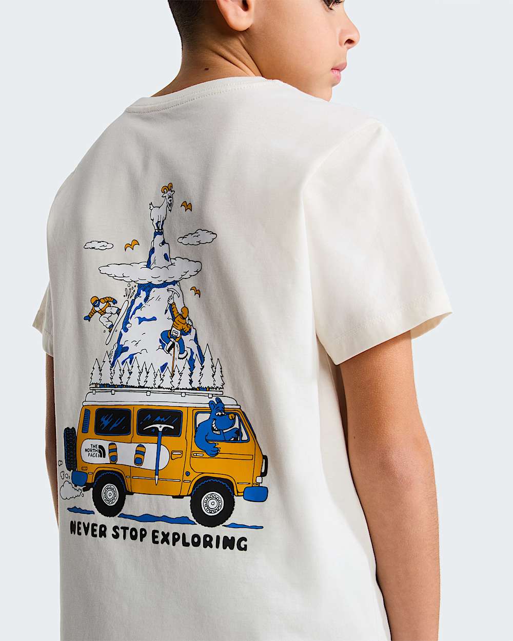 Boys Outdoor Regular Graphic TShirt TNF ALT5