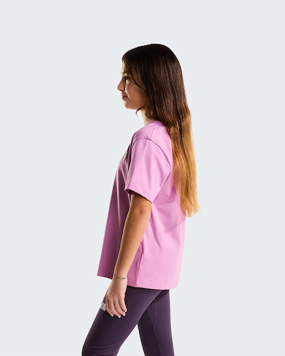 Chalbi Relaxed Graphic TShirt Teenager TNF ALT2