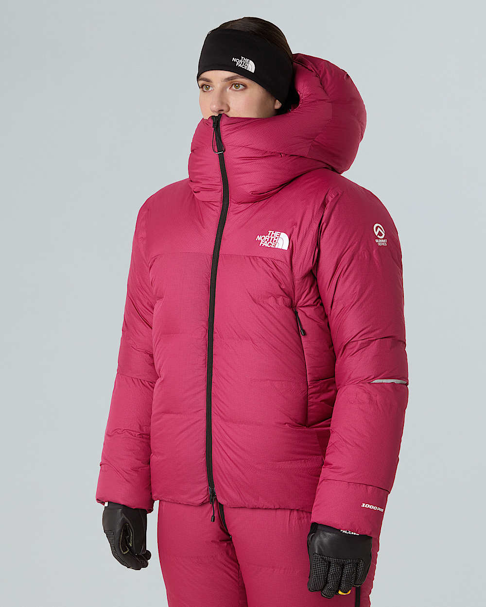 Parka Summit Cloud Down AMK pour femme TNF HERO