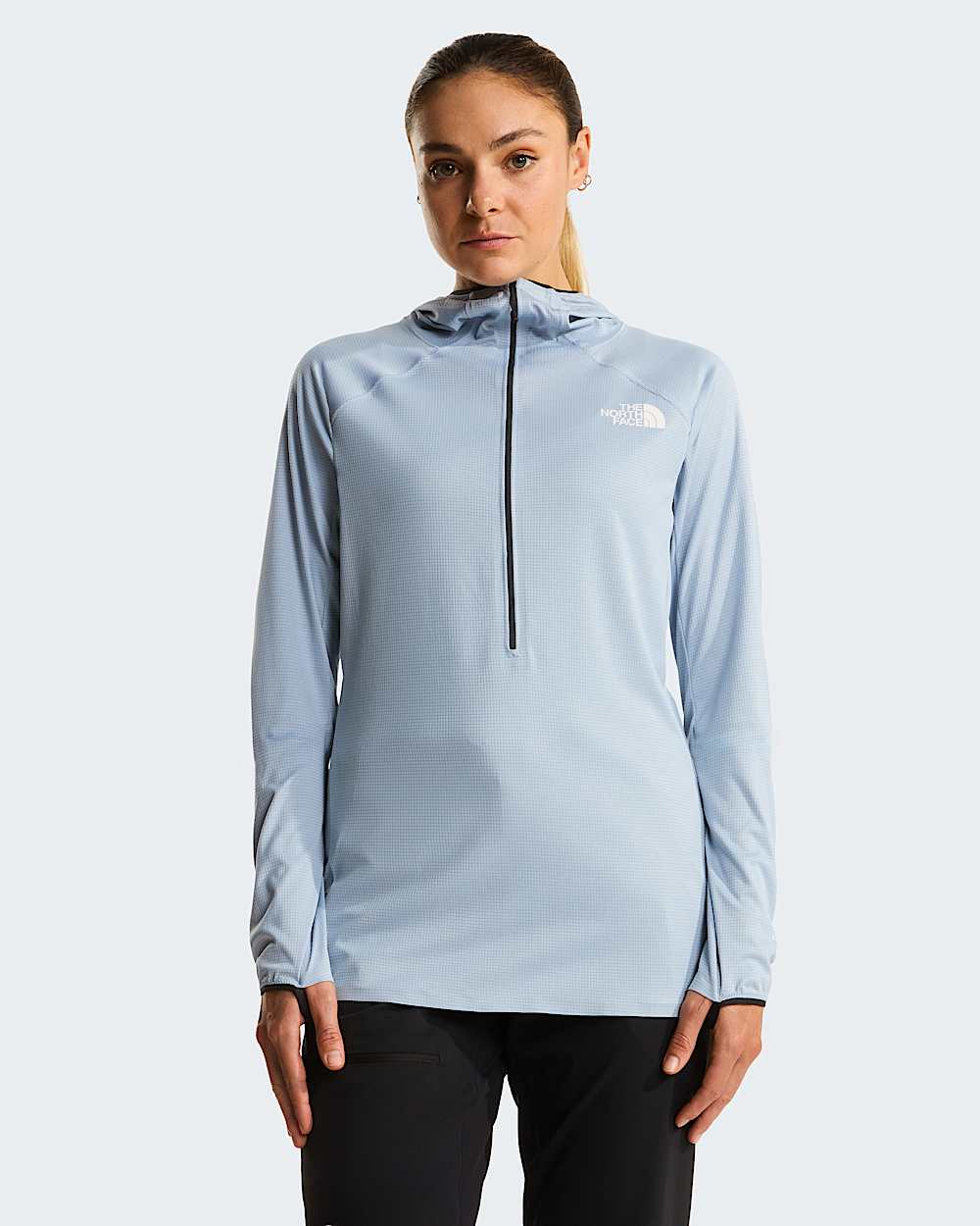 Womens Summit Direct Sun Hoodie TNF HERO