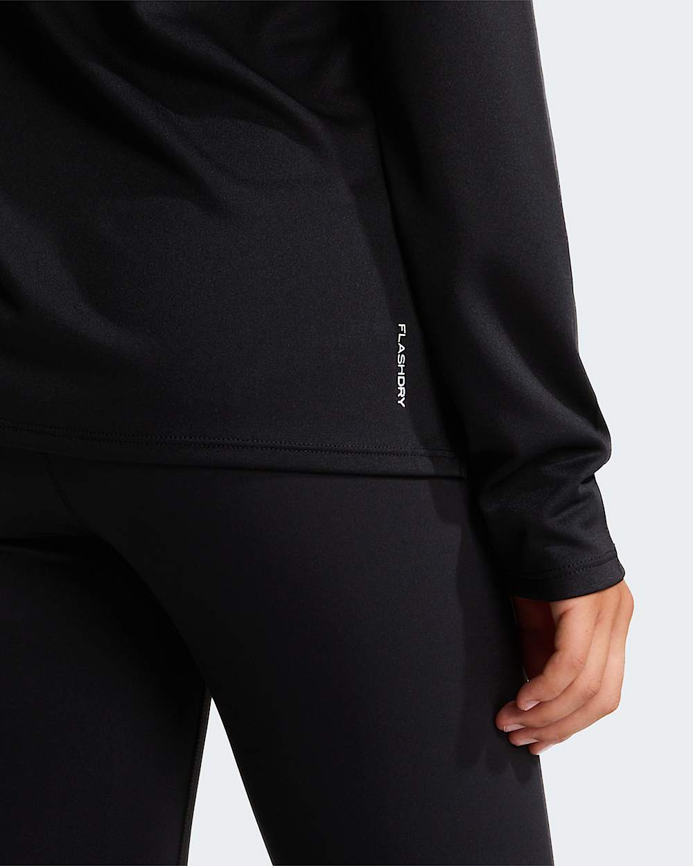 Triko s dlouhm rukvem a 14 zipem s potiskem Flex pro holky TNF ALT5