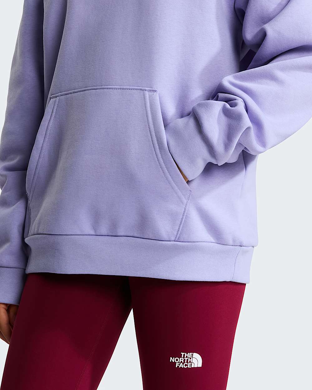 Brand Proud Relaxed Graphic Hoodie Girl TNF ALT5