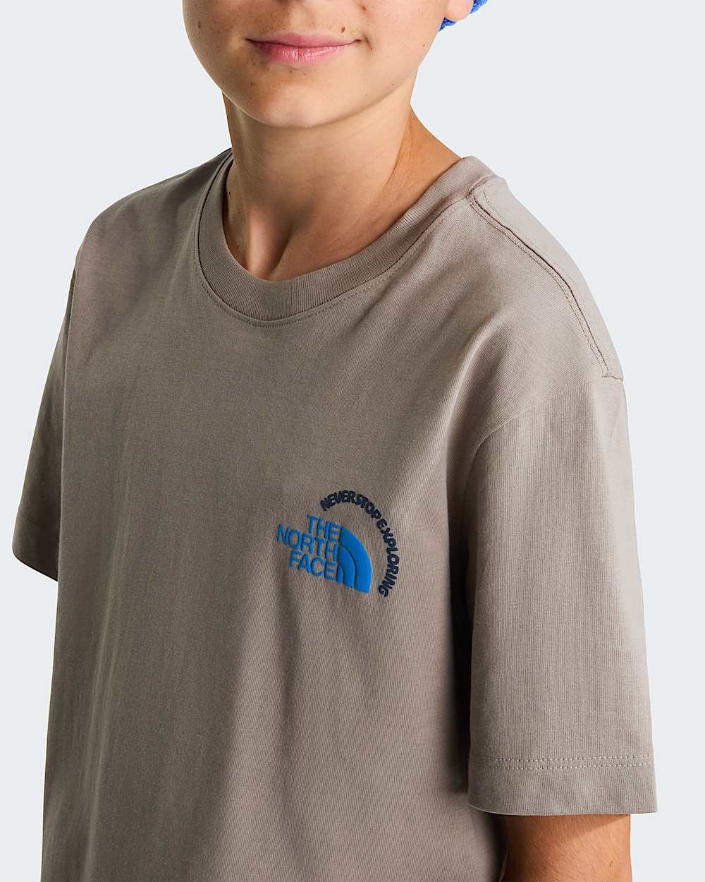 Explore Fonts Relaxed Graphic TShirt fr Teenager TNF ALT4