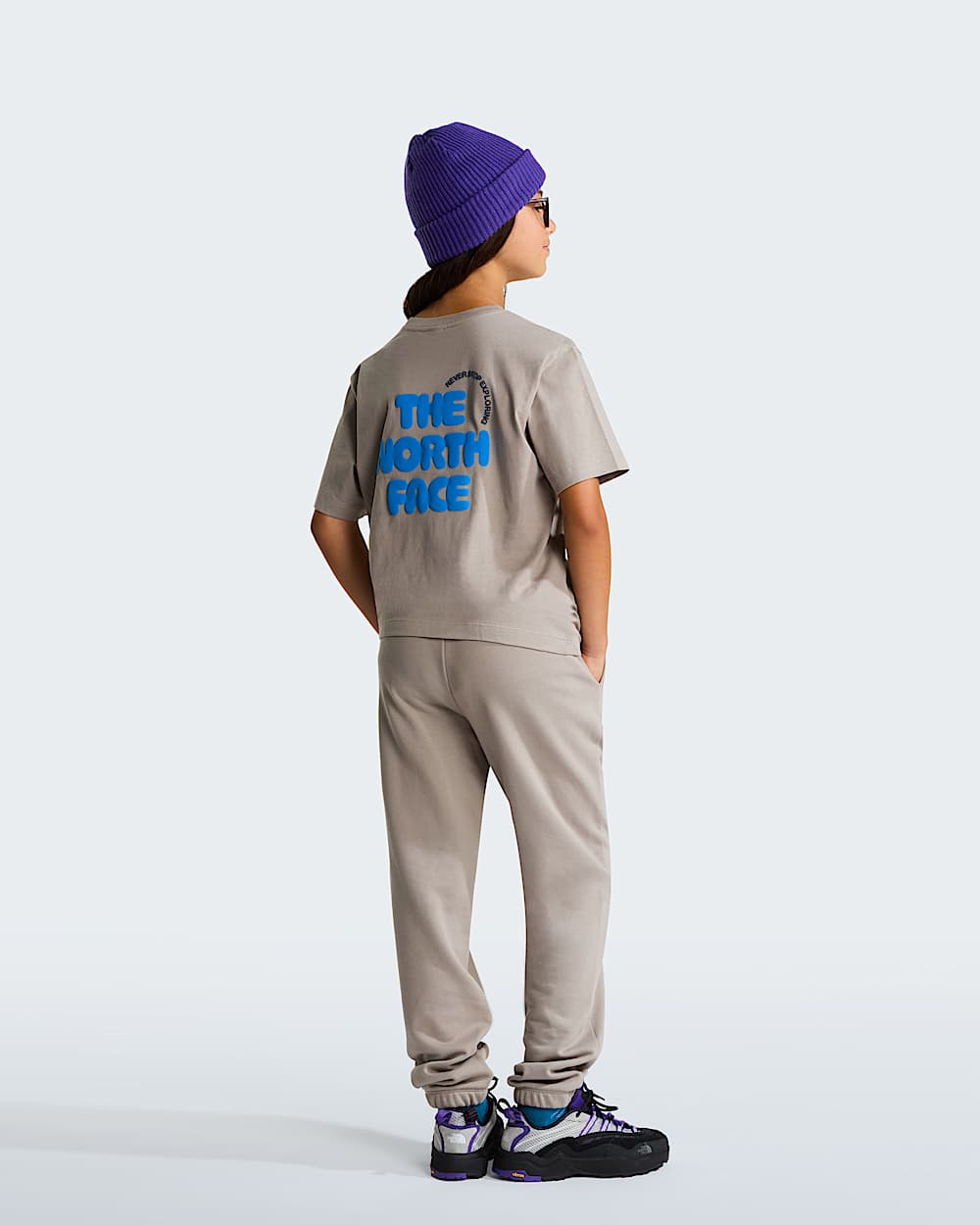 Explore Fonts Relaxed Graphic TShirt fr Teenager TNF ALT13