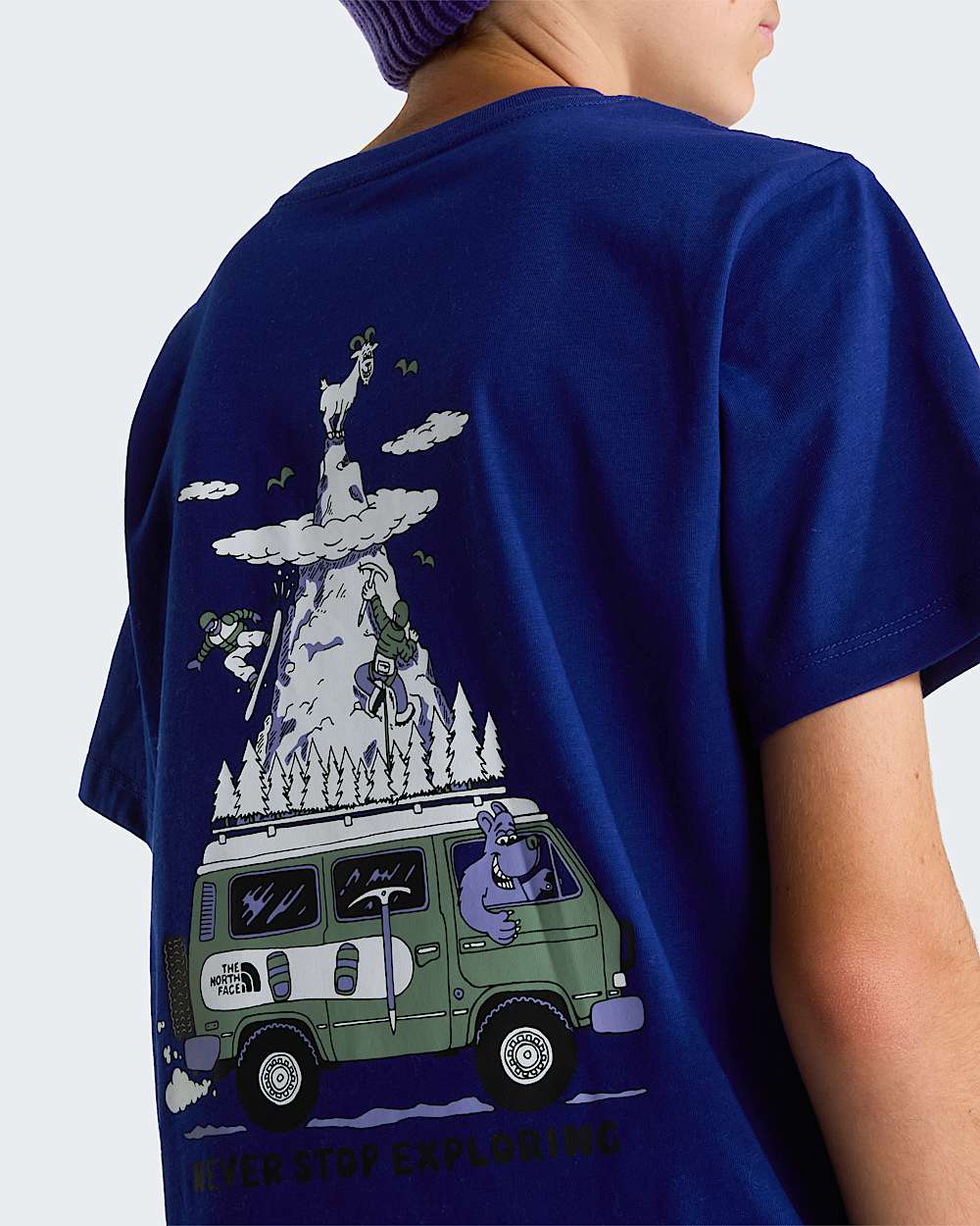 Tshirt standard Graphic Outdoor pour garon TNF ALT5