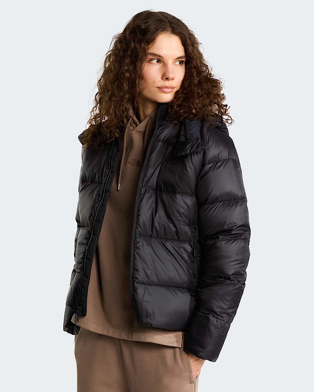 Womens Hydrenalite City Down Hooded Jacket TNF alt4