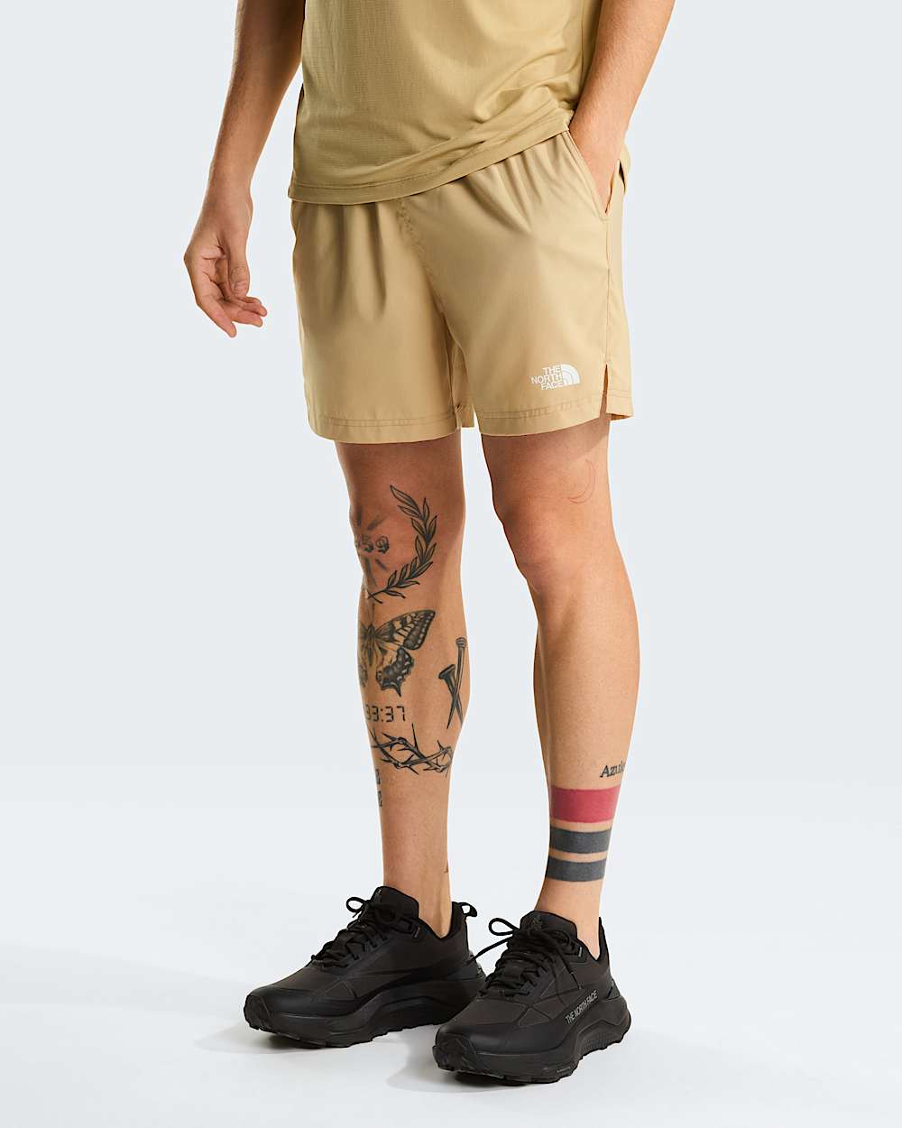 247 5 Shorts fr Herren TNF alt4
