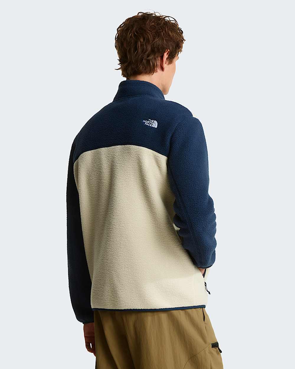 Yumiori Fleecejacke mit durchgehendem RV fr Herren TNF alt7