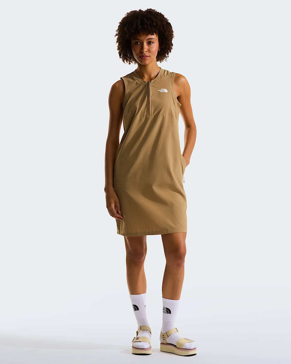 Inpakbare jurk voor dames TNF alt4