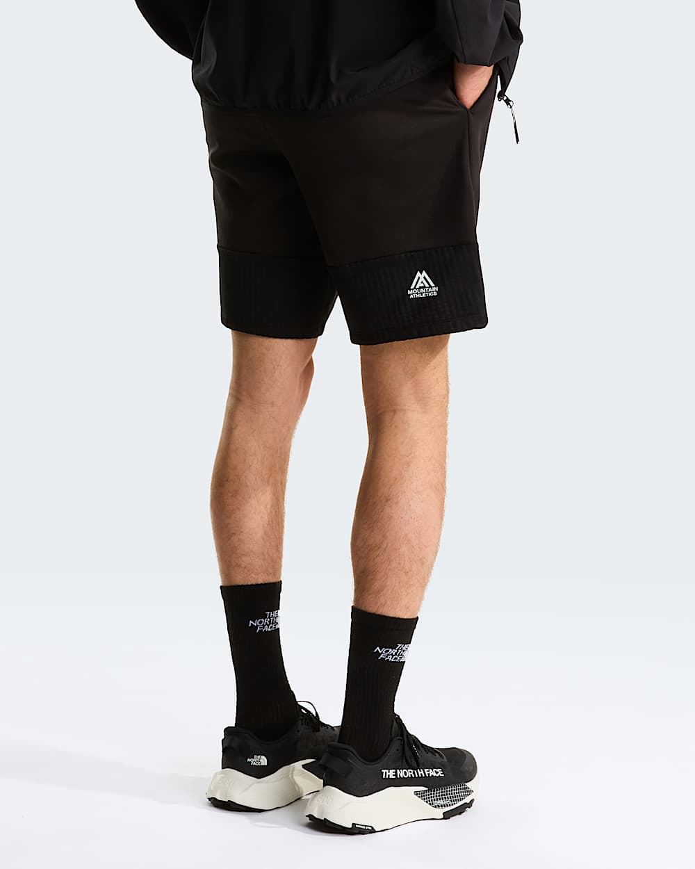 Pantaloncini in pile Mountain Athletics da uomo TNF alt7