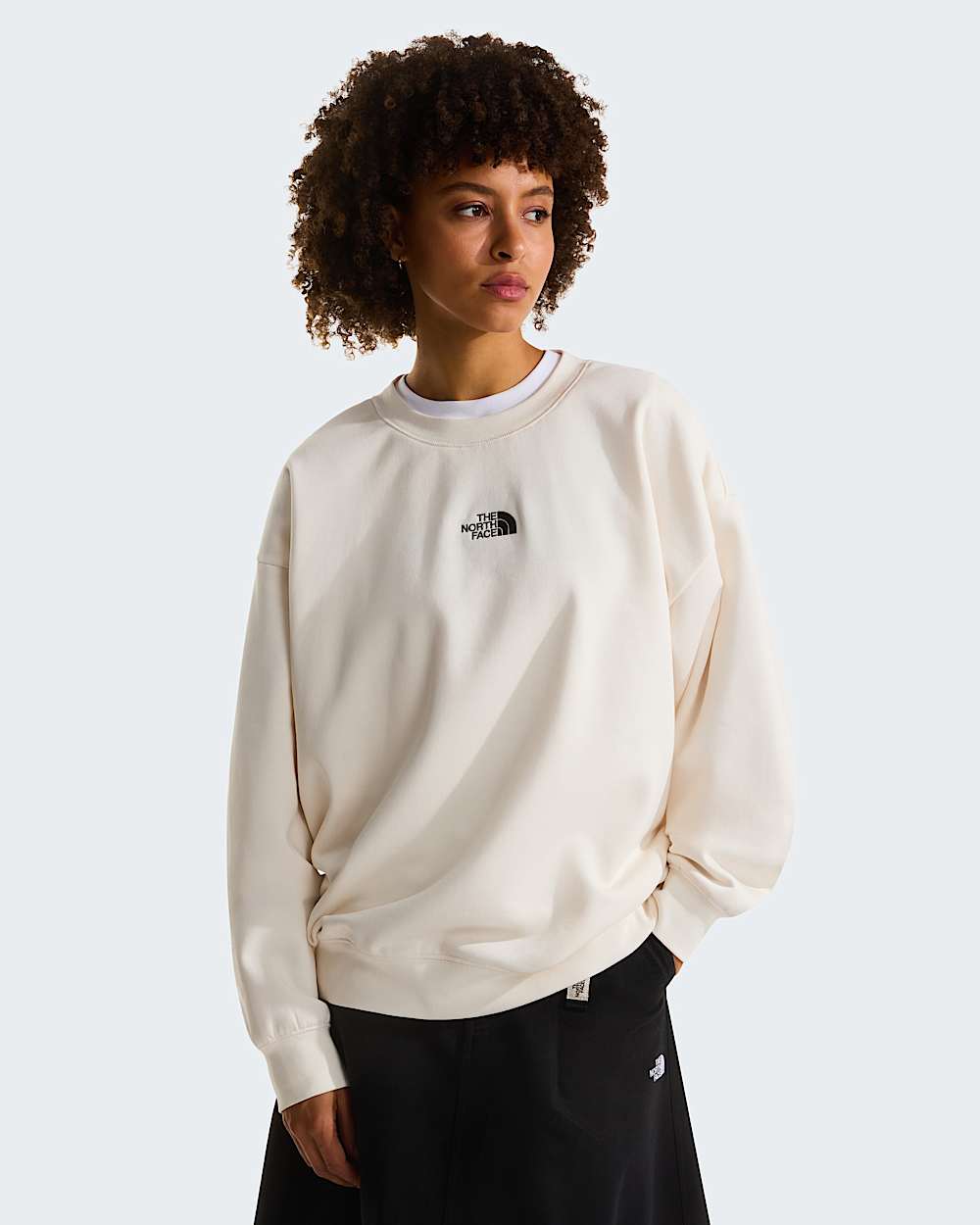 Essentialsweatshirt voor dames TNF alt4