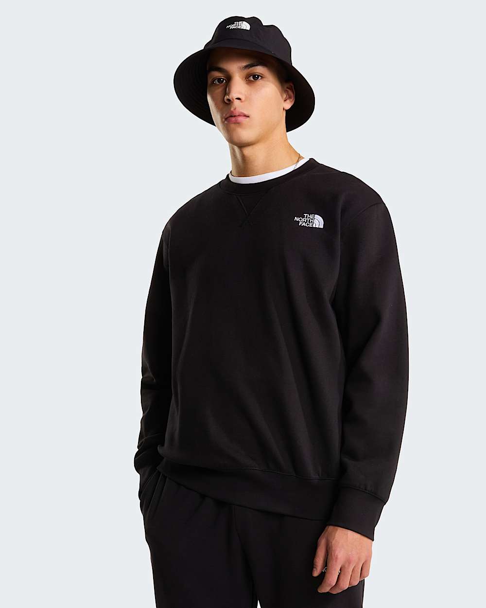 Essentialsweatshirt voor heren TNF alt4