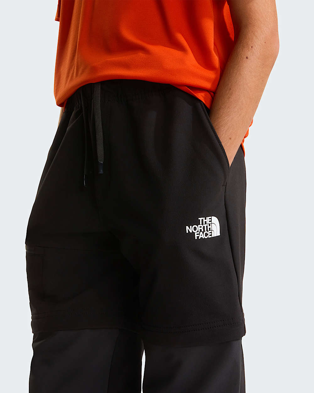 Teens Hike Convertible Trousers TNF alt8