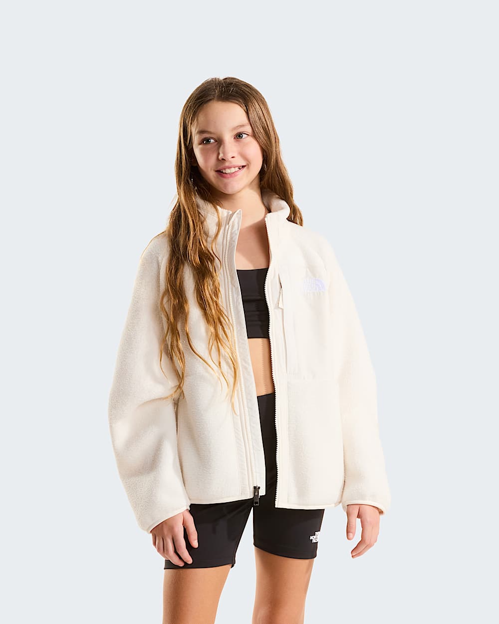 Veste en polaire zippe Yumiori pour fille TNF alt8