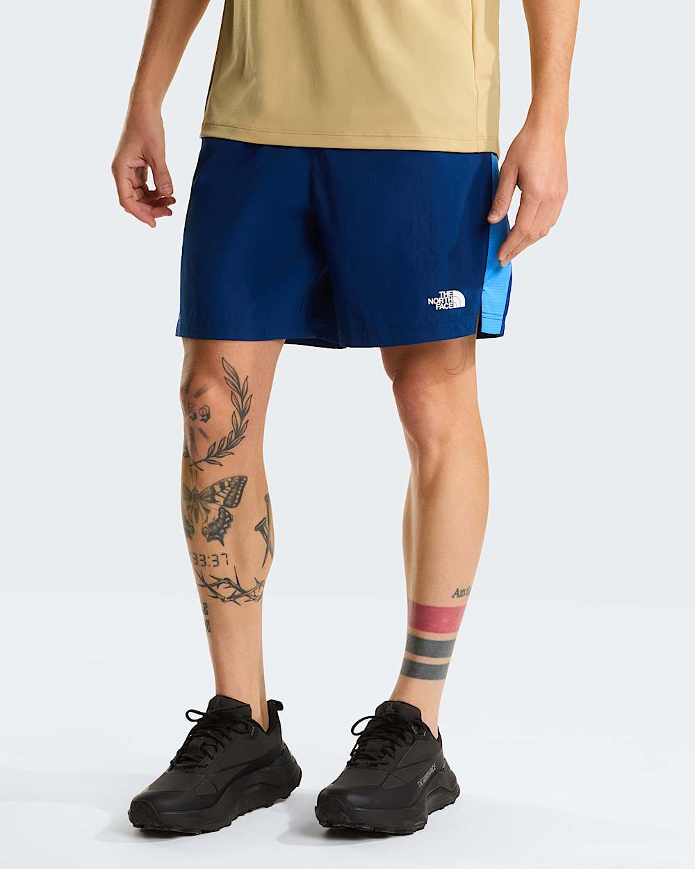 247 Shorts mit Colourblocking fr Herren TNF alt4