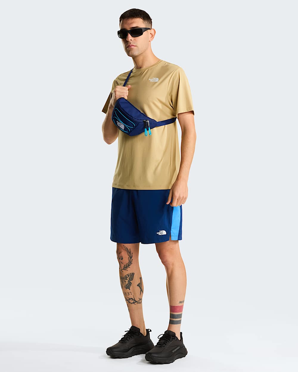247 Shorts mit Colourblocking fr Herren TNF alt5