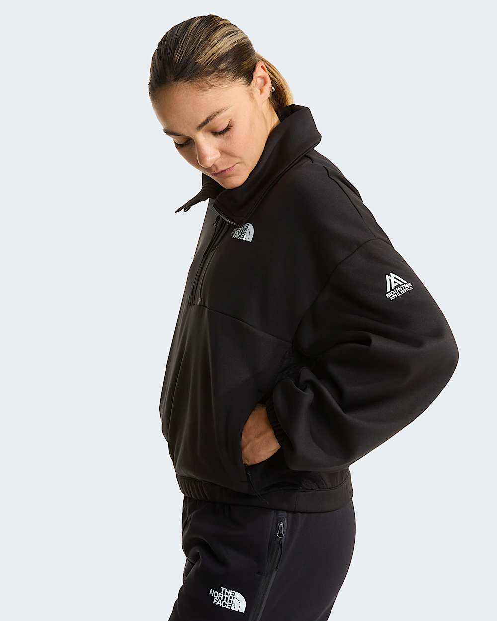 Mountain Athletics Fleece mit 14langem RV und Trichterhals TNF alt6