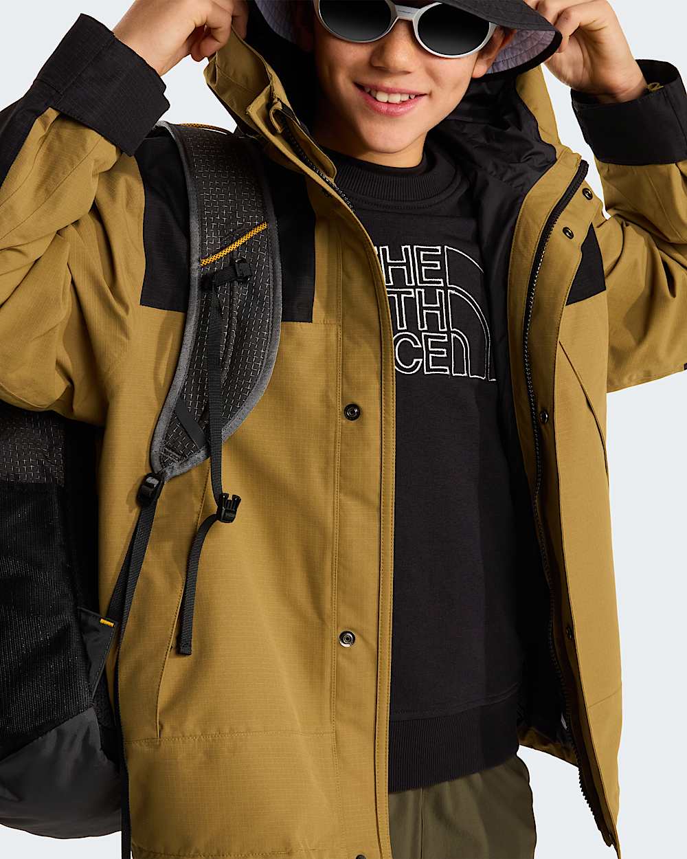 Chaqueta Mountain DryVent Mono para jvenes TNF alt13