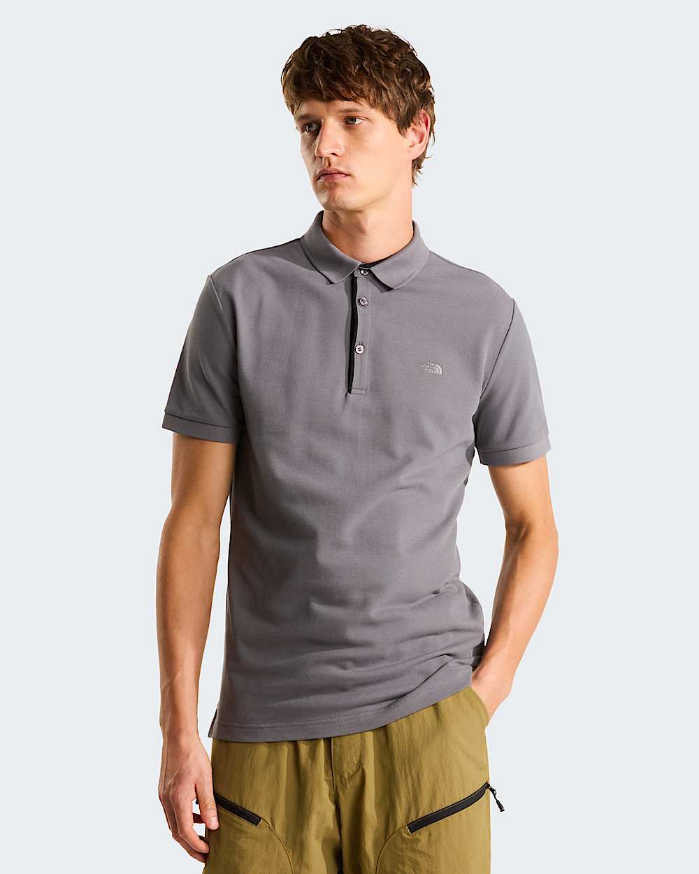 Premium Slimpoloshirt voor heren TNF alt4