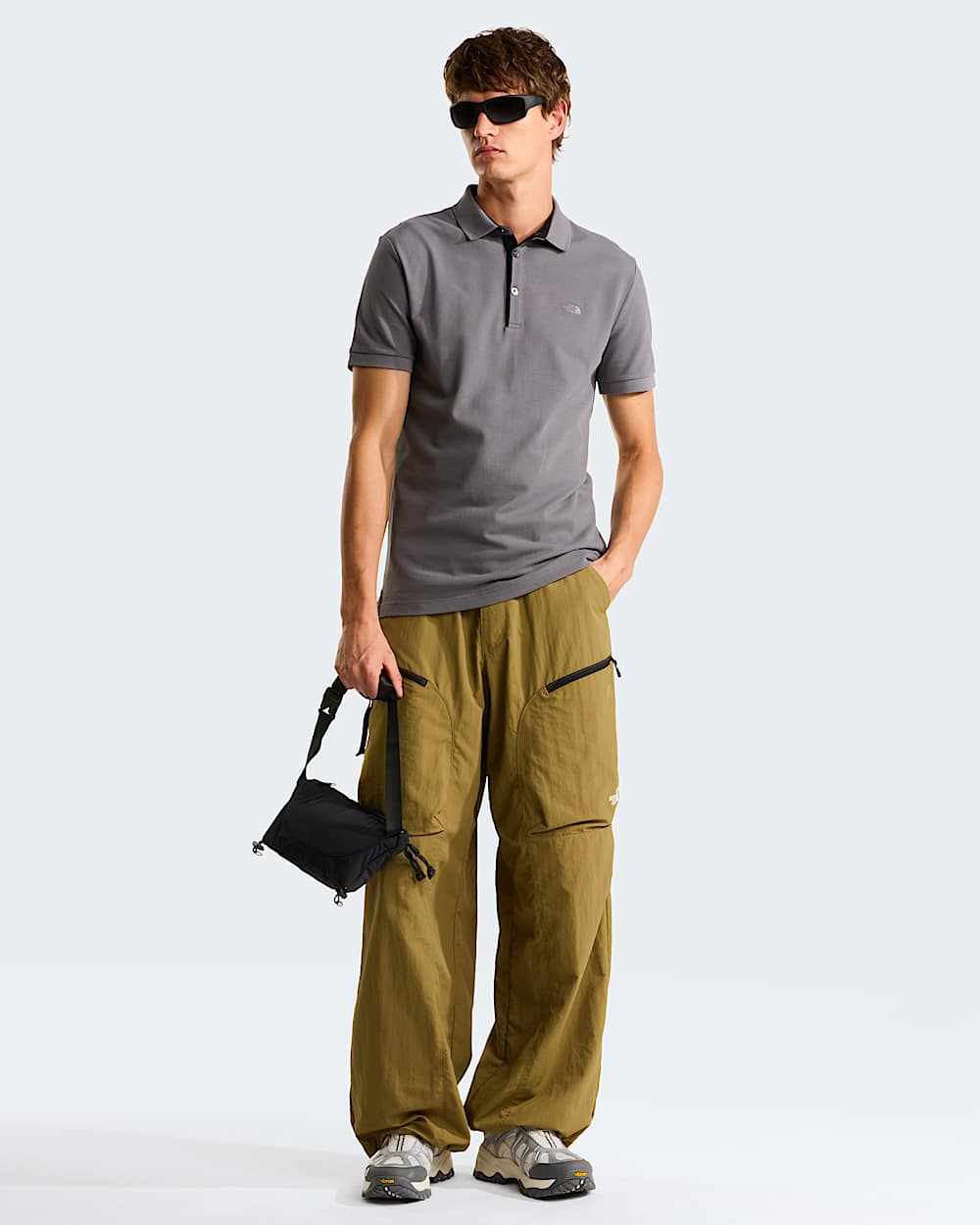 Premium Slimpoloshirt voor heren TNF alt5