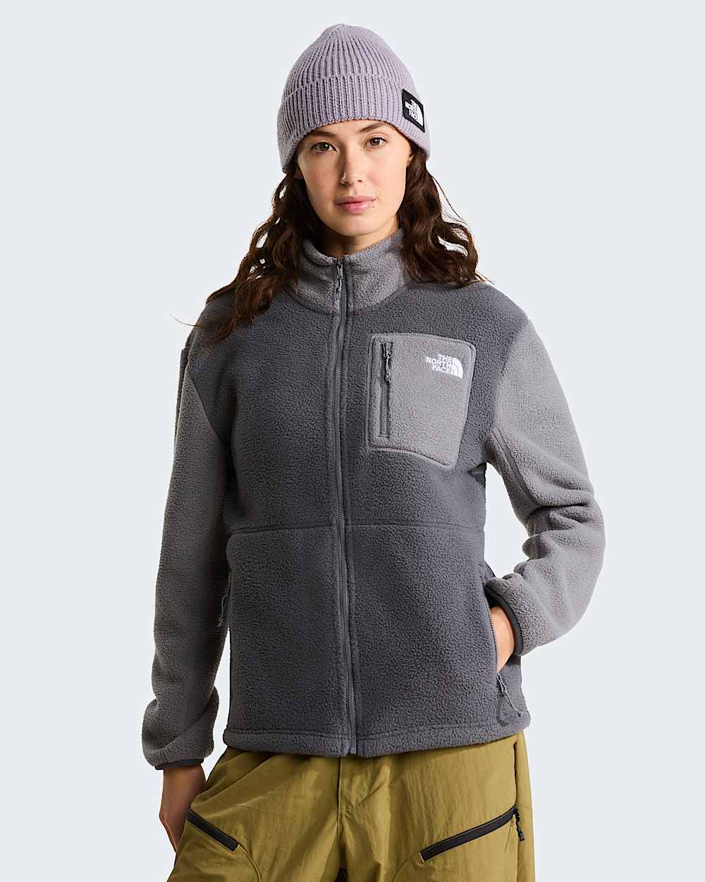 Womens Yumiori FullZip Fleece Jacket TNF alt4