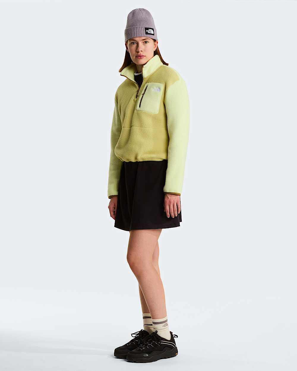 Veste en polaire  col zipp Yumiori pour femme TNF alt5