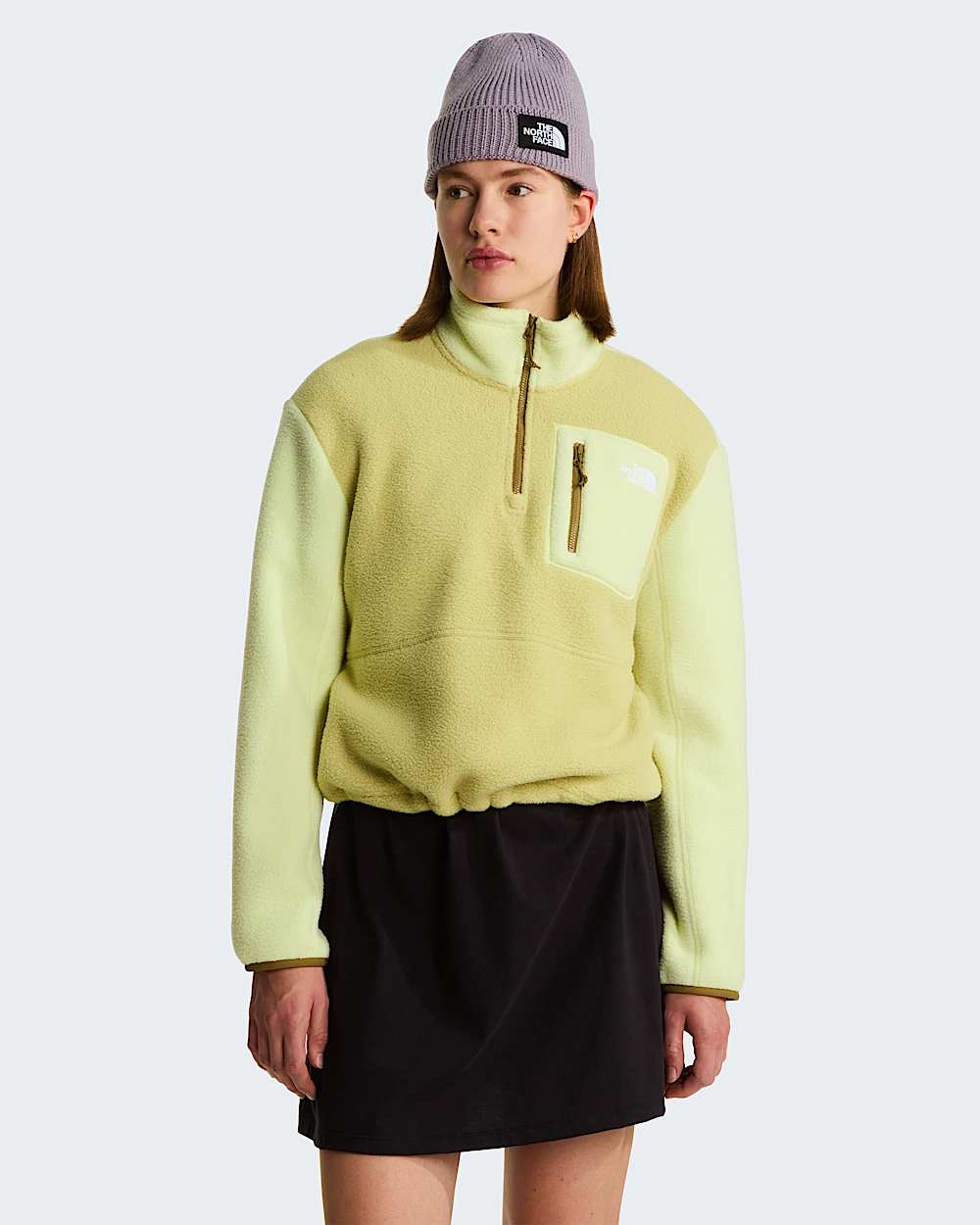 Veste en polaire  col zipp Yumiori pour femme TNF alt4