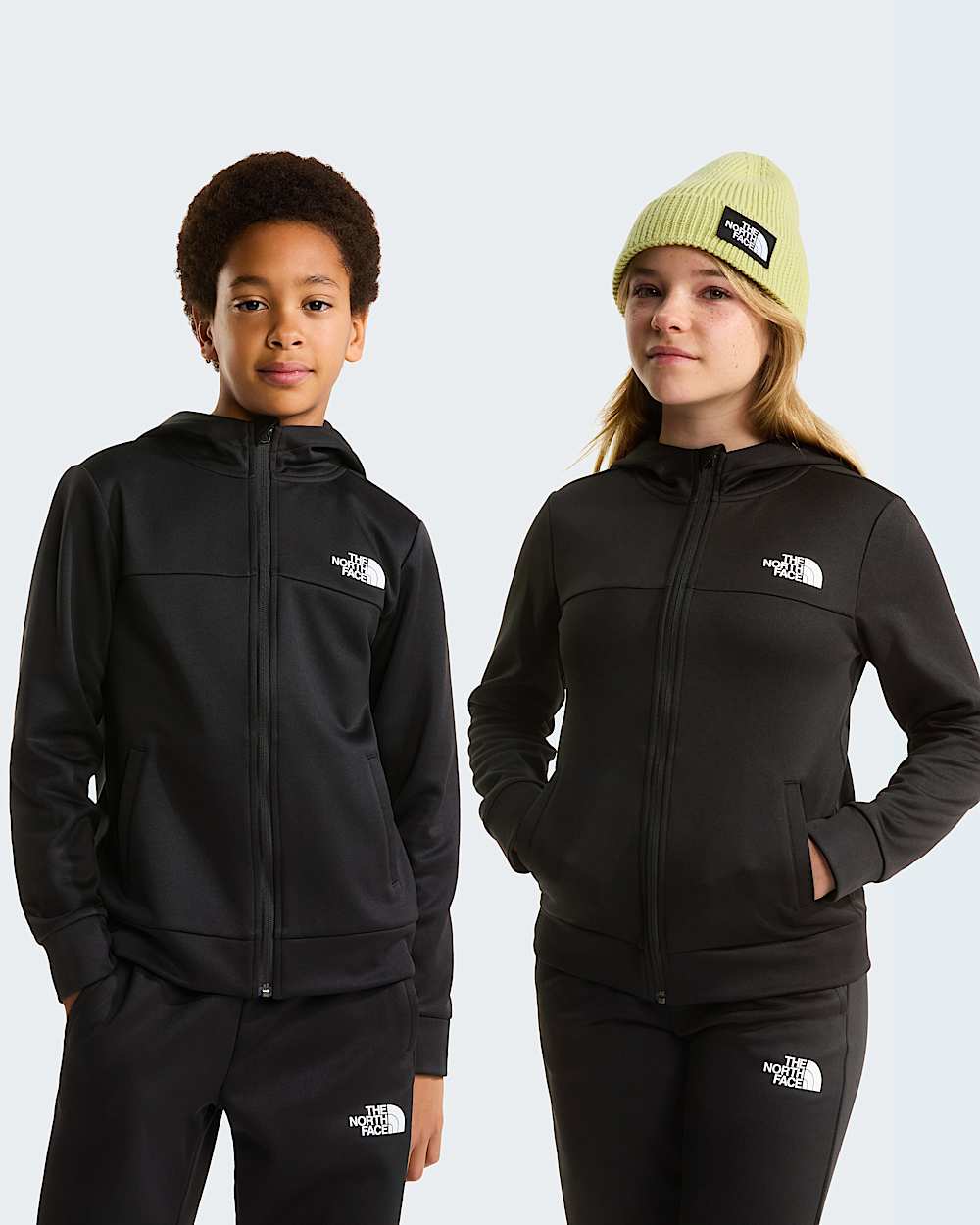 Teens Reaxion FullZip Hoodie TNF alt4