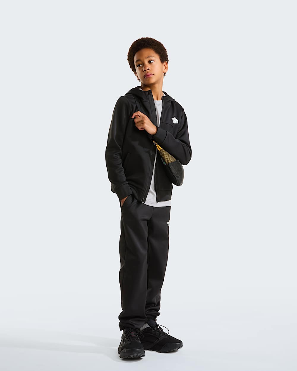 Teens Reaxion FullZip Hoodie TNF alt5