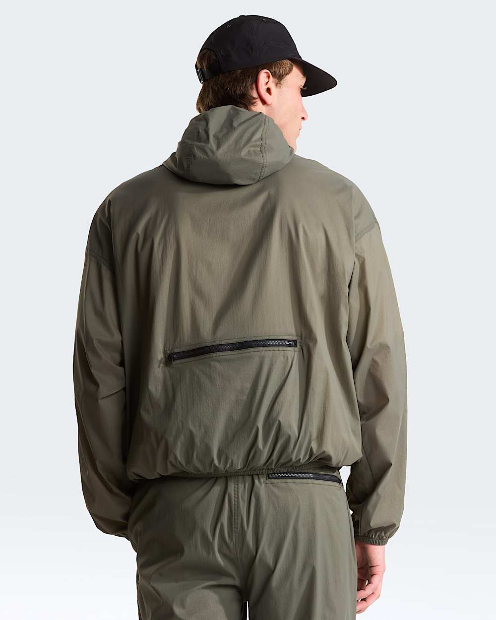 Unisex Red Box Packable Hooded Wind Jacket TNF alt6