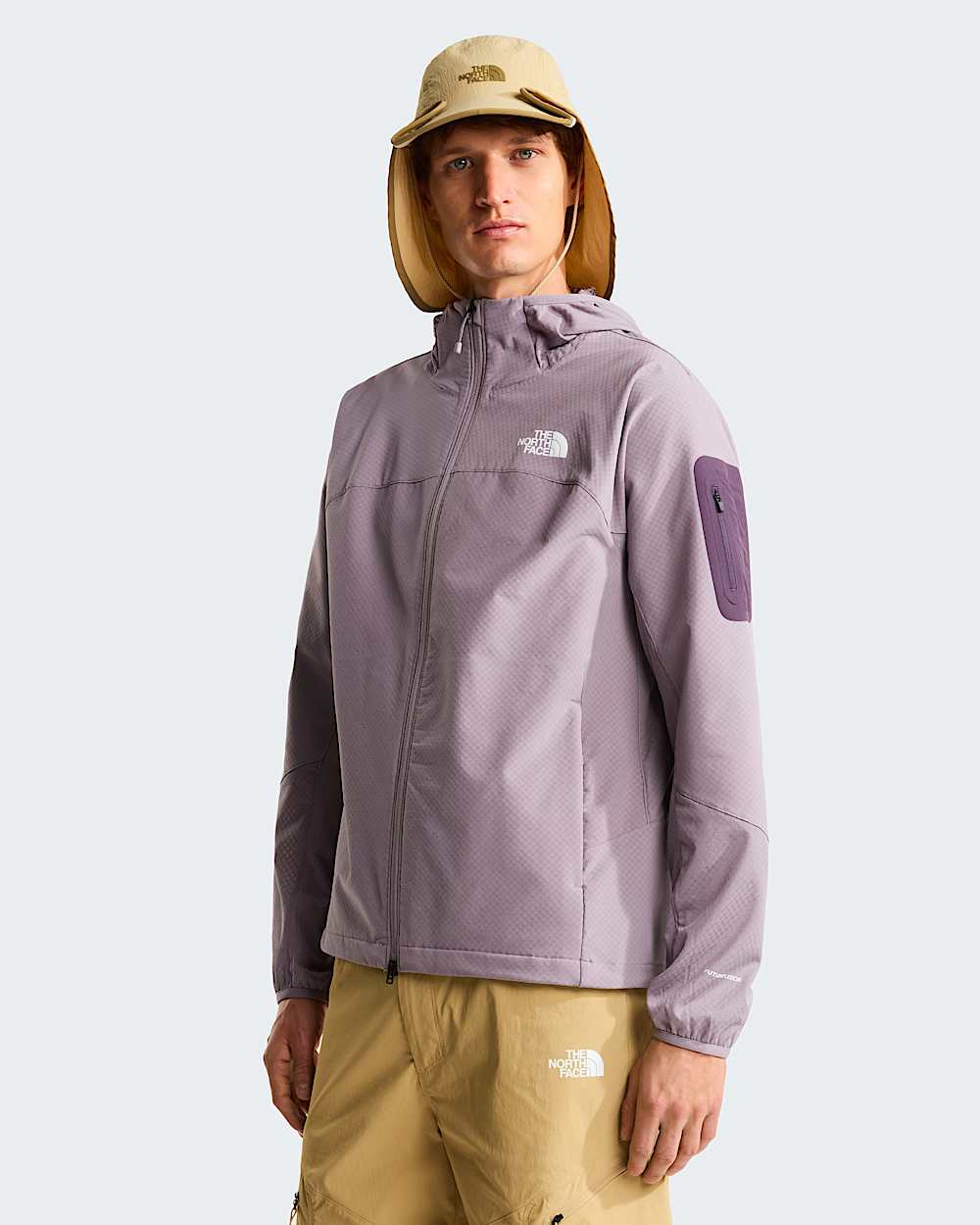 Giacca Hybrid Tek Approach con cappuccio e cerniera integrale da uomo TNF alt4