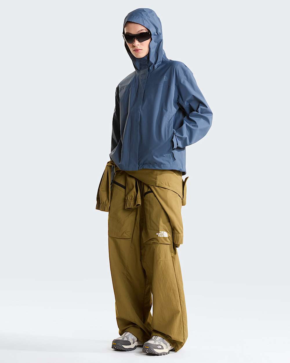 Giacca Voyage Rain 3L con cappuccio da donna TNF alt5