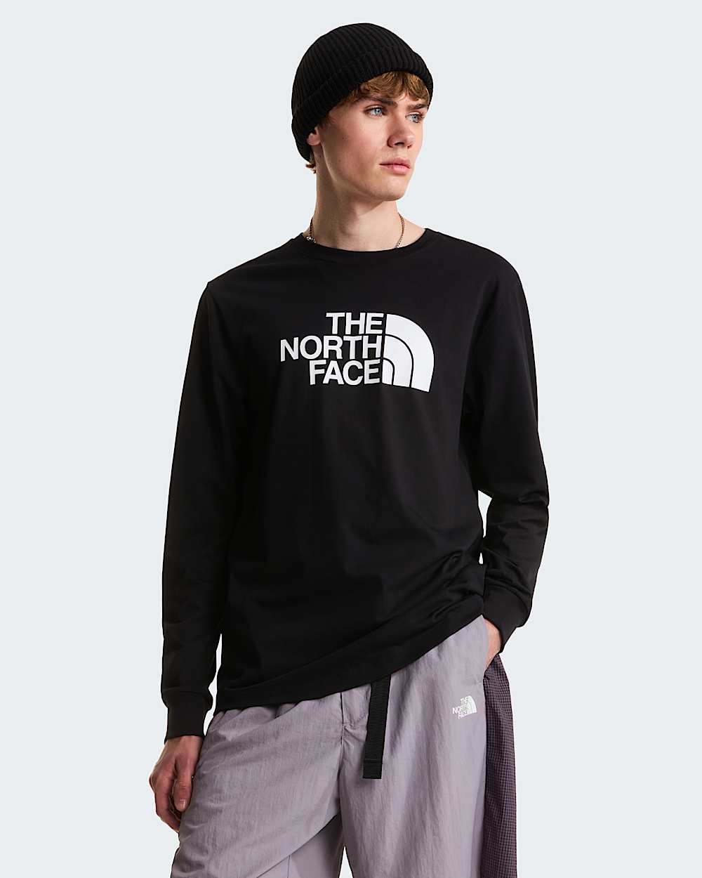 Evolution Simple Dome Regular Tshirt met lange mouwen voor heren TNF alt4