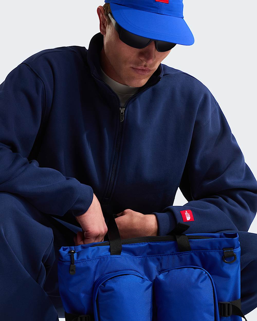 Sweat demizippe Red Box TNF unisexe TNF alt10
