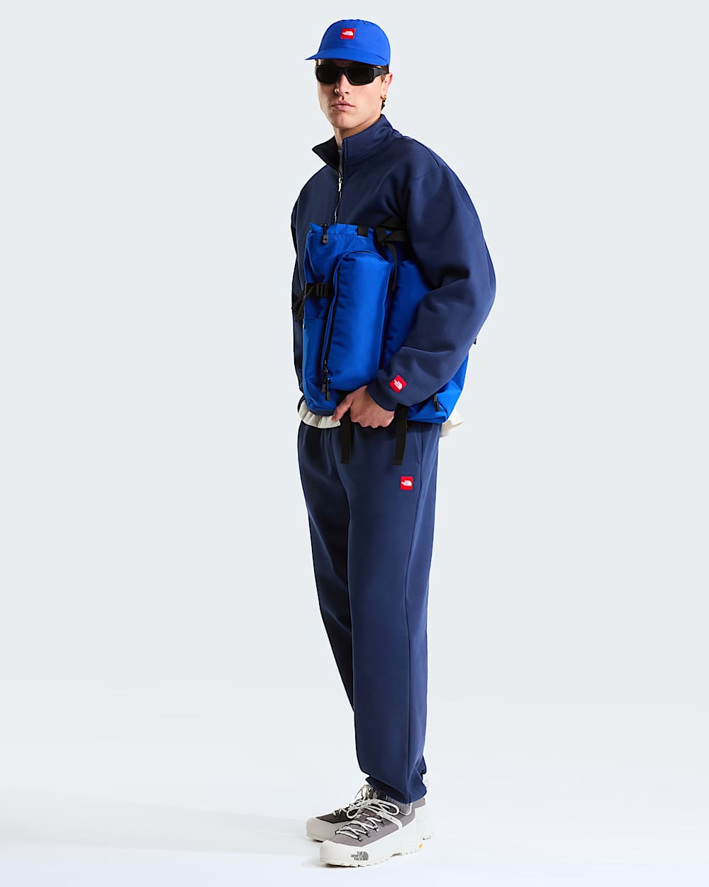 Sweat demizippe Red Box TNF unisexe TNF alt5