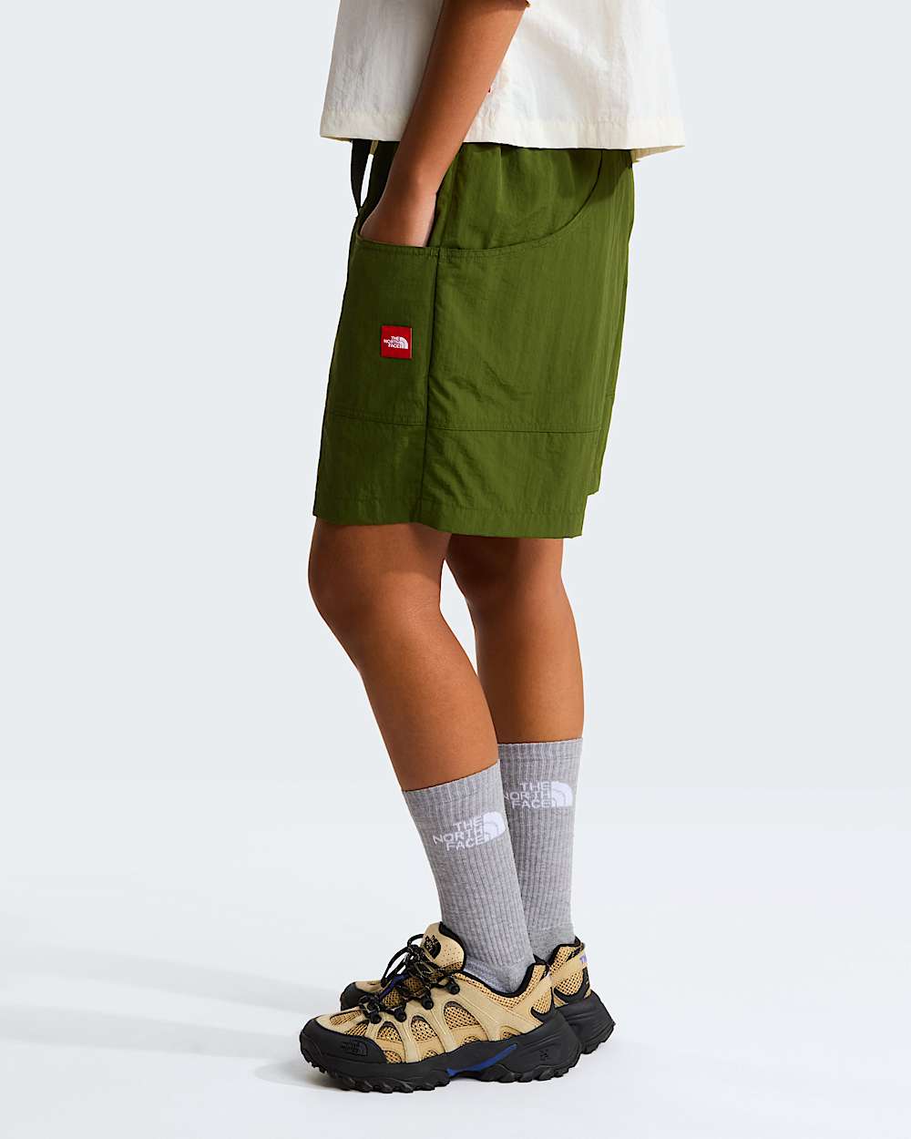 Pantaln corto de nailon con cinturn Red Box unisex TNF alt16