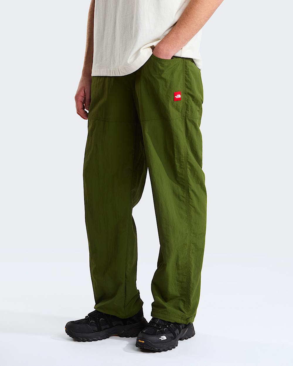 Uniseks Red Box Nylon broek met riem TNF alt4