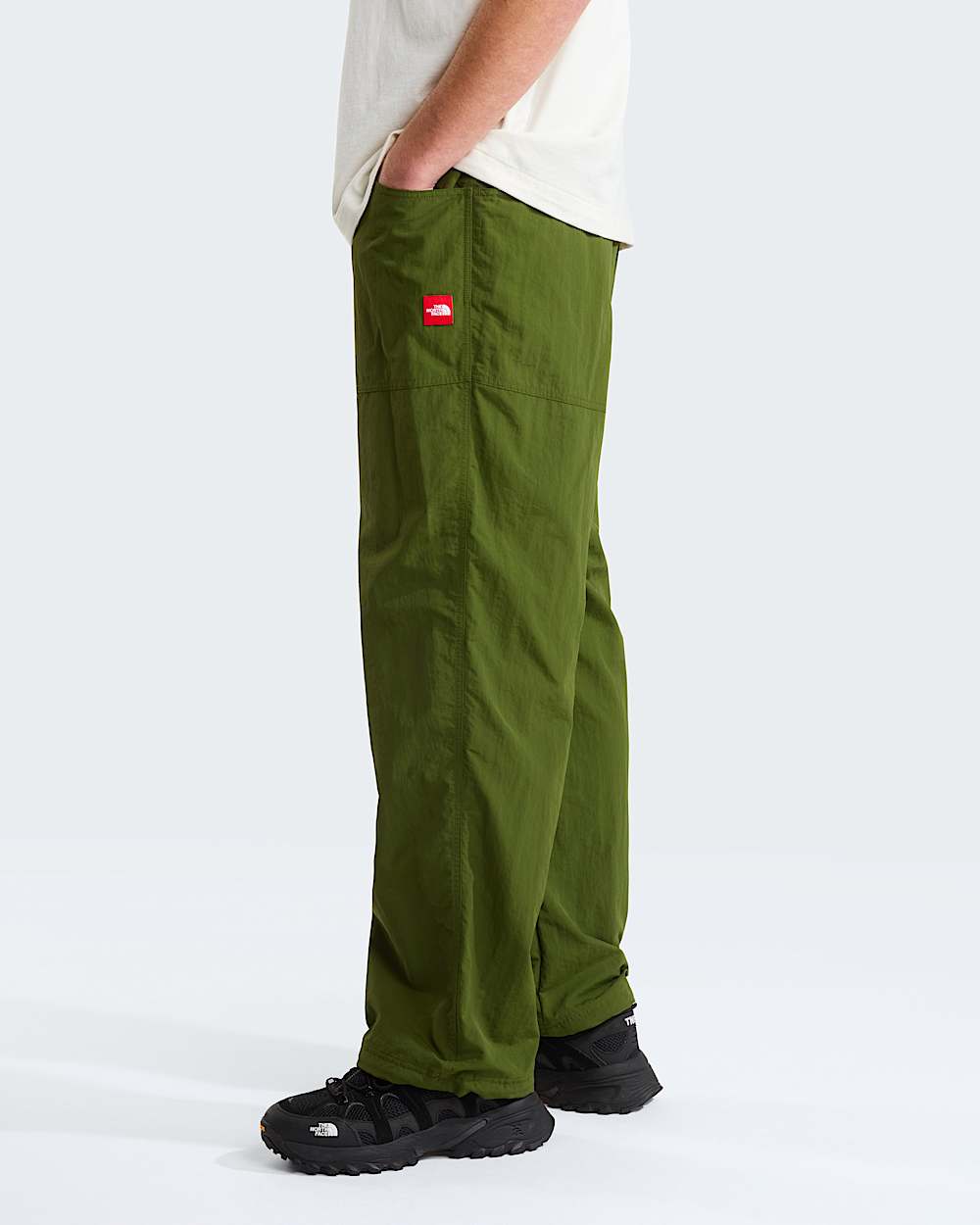 Uniseks Red Box Nylon broek met riem TNF alt6