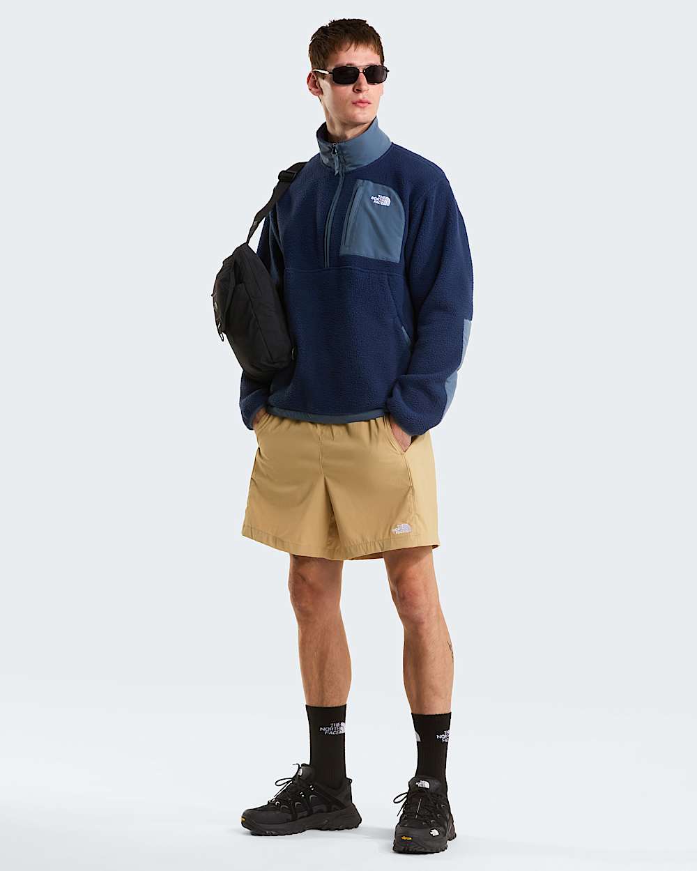 Yumiori OffPeakfleecejas met halve rits voor heren TNF alt5