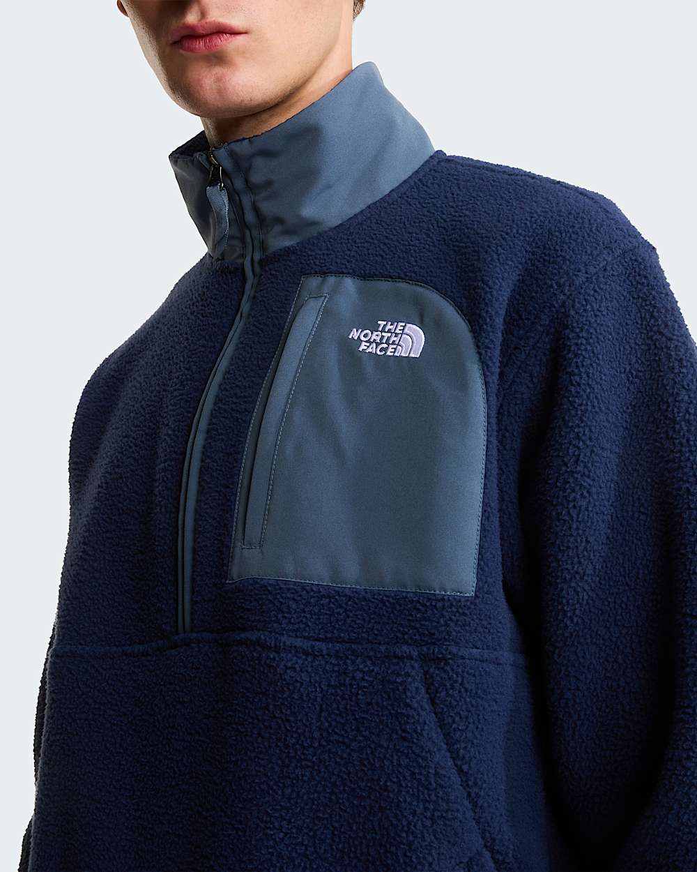 Yumiori OffPeakfleecejas met halve rits voor heren TNF alt8