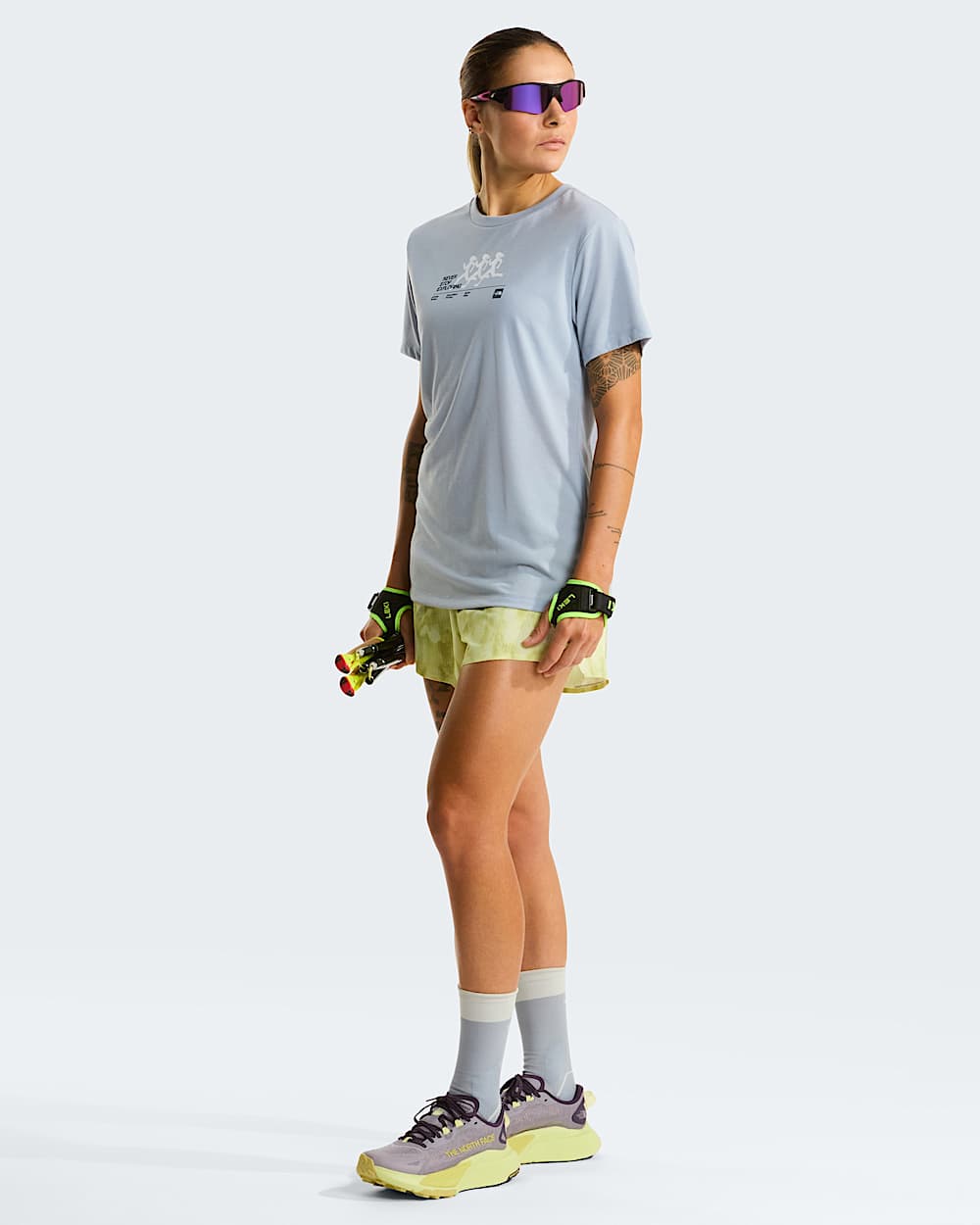 Camiseta grfica con silueta Bitmap para mujer TNF alt5