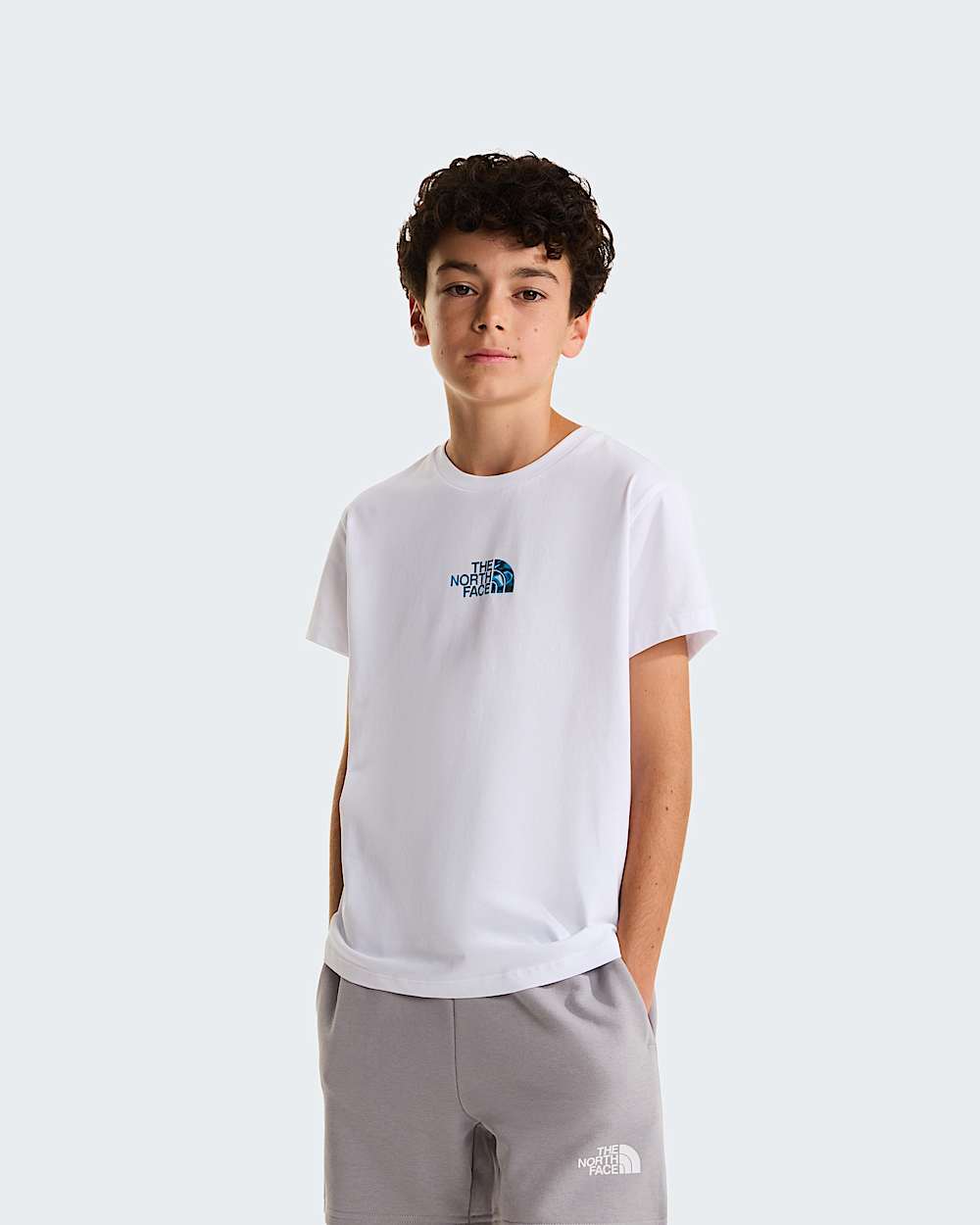 Liquid Logo normal geschnittenes TShirt fr Jungen TNF alt4