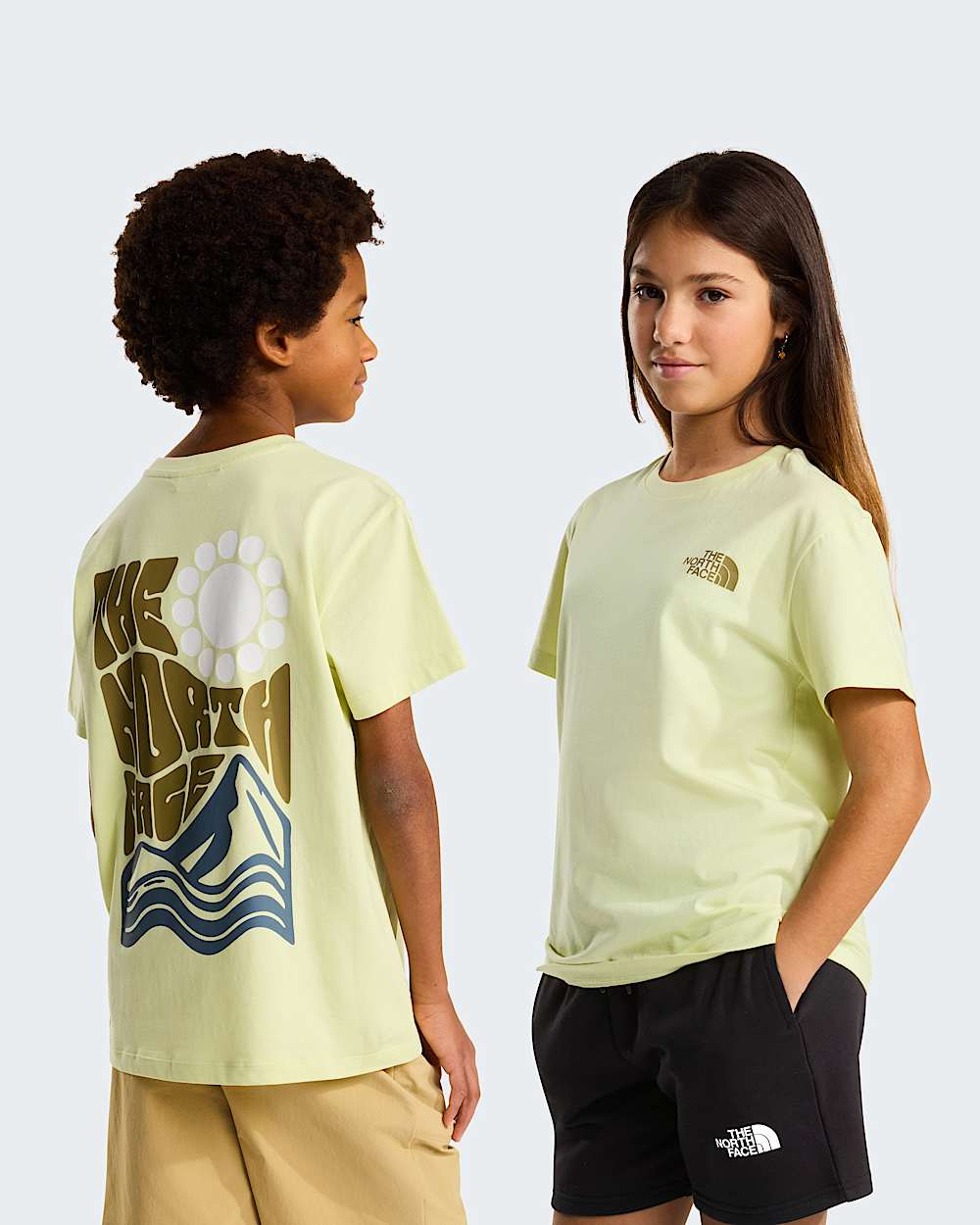 Tshirt dcontract Voyage pour enfant TNF alt4