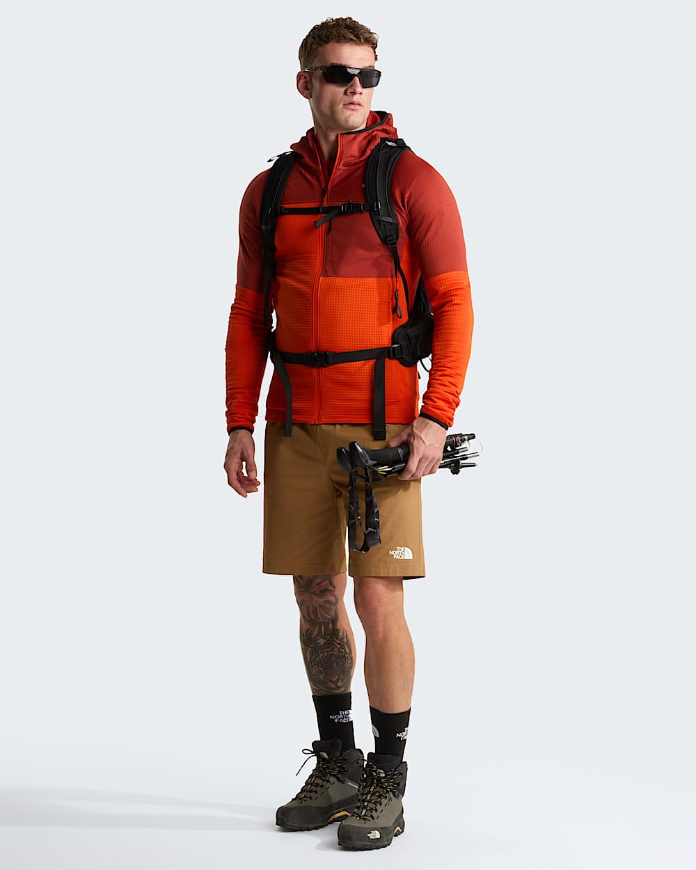 Chaqueta con capucha Power Grid Stormgap para hombre TNF alt10
