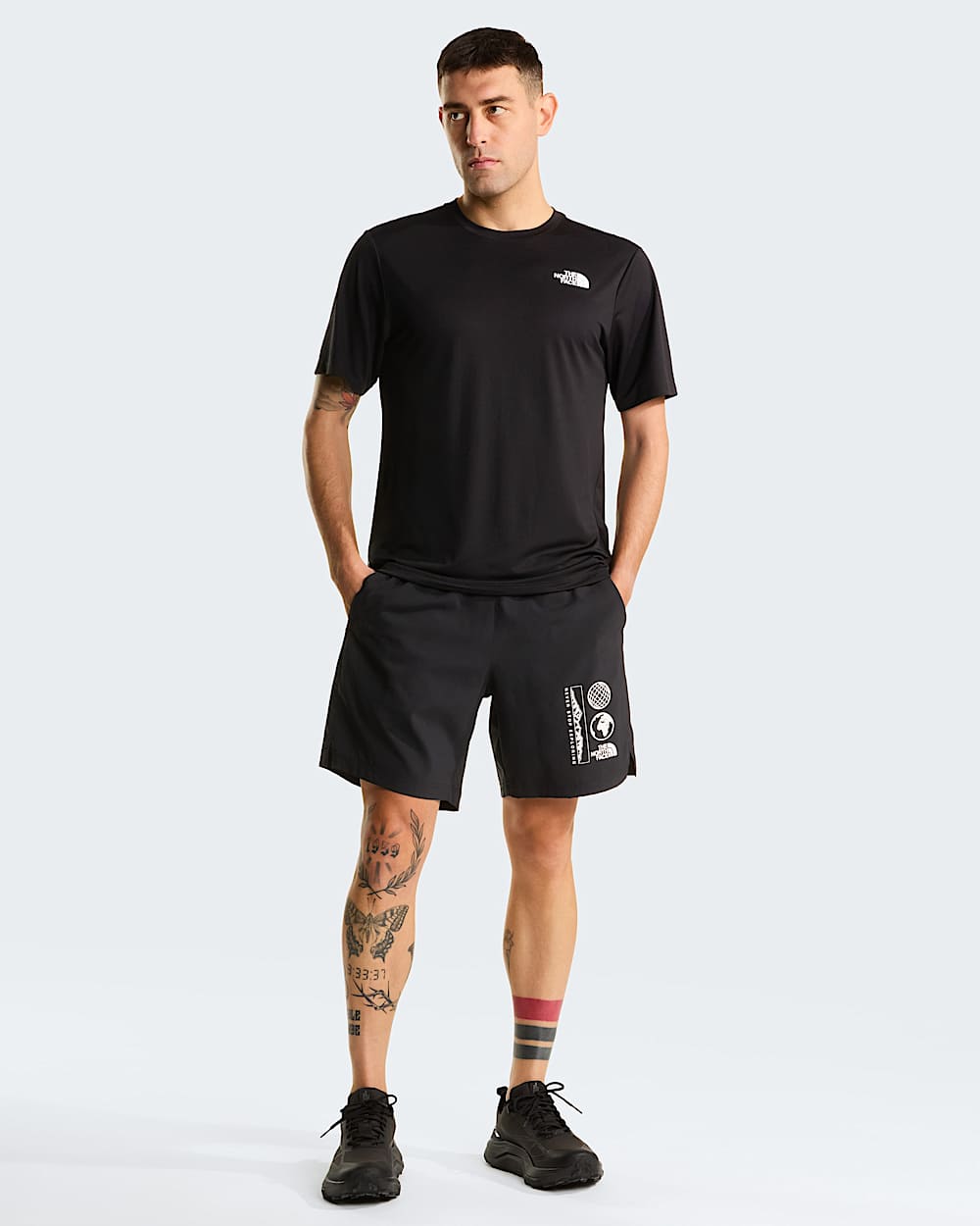 247 7ZollShorts mit Grafik fr Herren TNF alt5