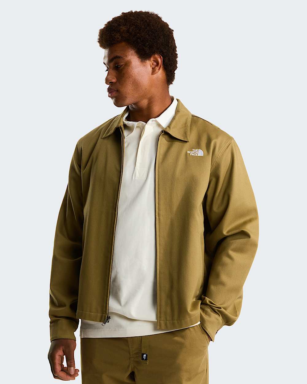 Veste  col en serg pour homme TNF alt8