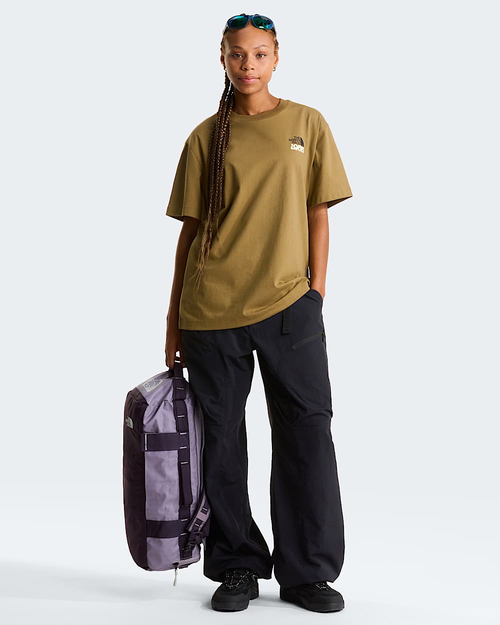 Camiseta holgada con estampado grfico Half Dome 1966 unisex TNF alt13