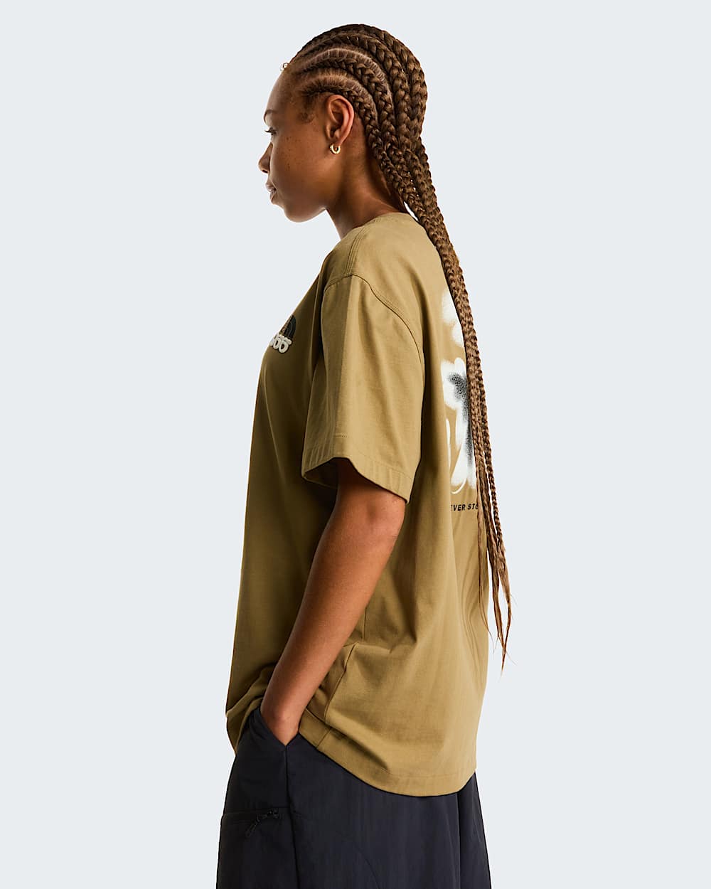 Camiseta holgada con estampado grfico Half Dome 1966 unisex TNF alt14