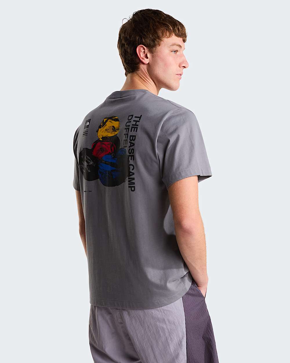 BCD Celebration relaxt geschnittenes TShirt mit Grafik fr Herren TNF alt4